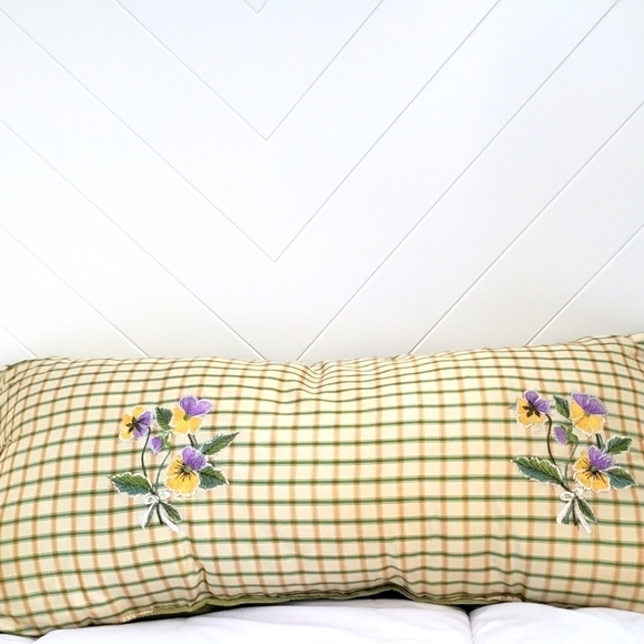 MADISON Landing Oblong Fringed Decorative Pillow - Picture 6 of 7